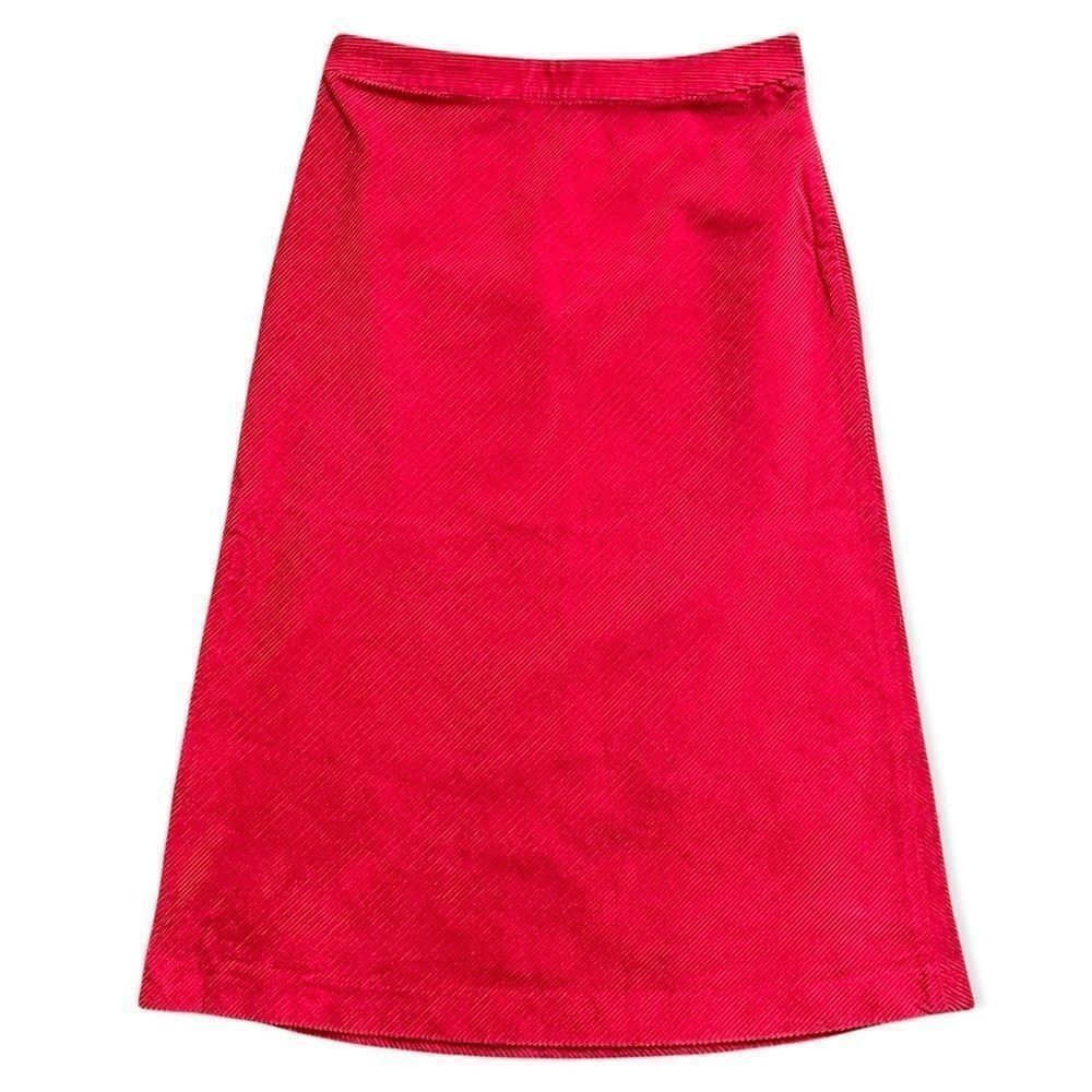 Vintage 2000’s Gap Corduroy Red A-Line Skirt